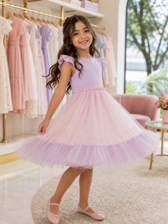 Look infantil feminino para aniversário no Jardim Olímpico, Aparecida de Goiânia: ideias com conforto