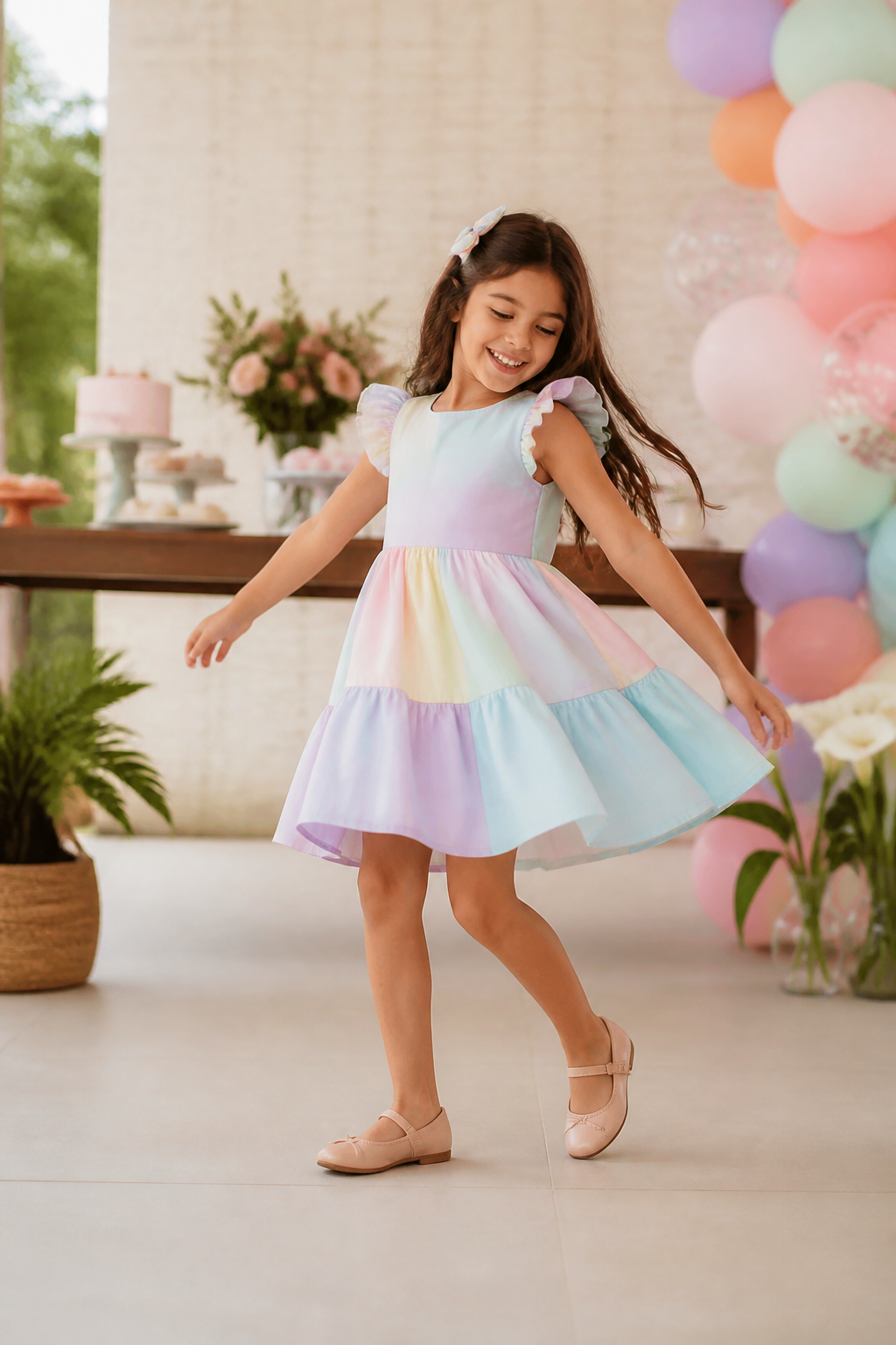 Look infantil feminino para aniversário no Jardim Presidente, Goiânia: ideias com conforto