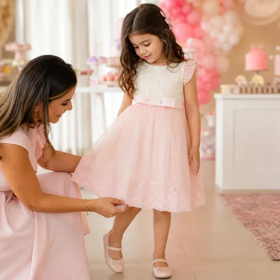 Look infantil aniversário Pontal Sul | Moderna Meninas