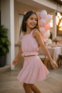 Look infantil feminino para aniversário no Residencial Itaipu, Goiânia: ideias com conforto