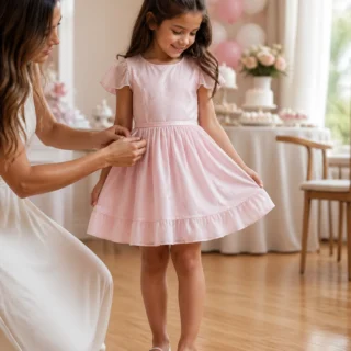 Moda infantil feminina no Jardim Bela Vista, Aparecida de Goiânia: vestidos e looks para ocasiões especiais