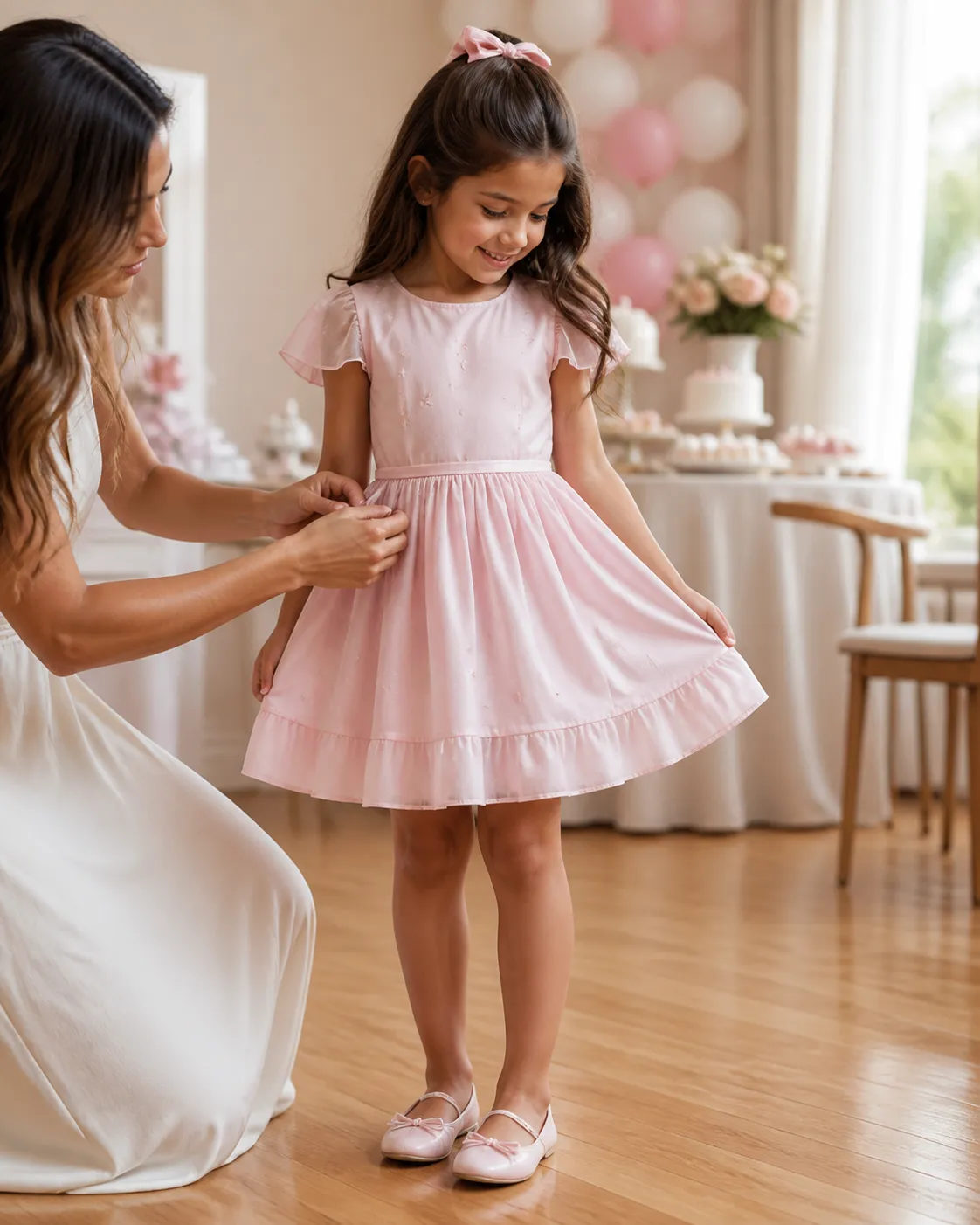 Look infantil feminino para aniversário no Setor Colina Azul, Aparecida de Goiânia: ideias com conforto
