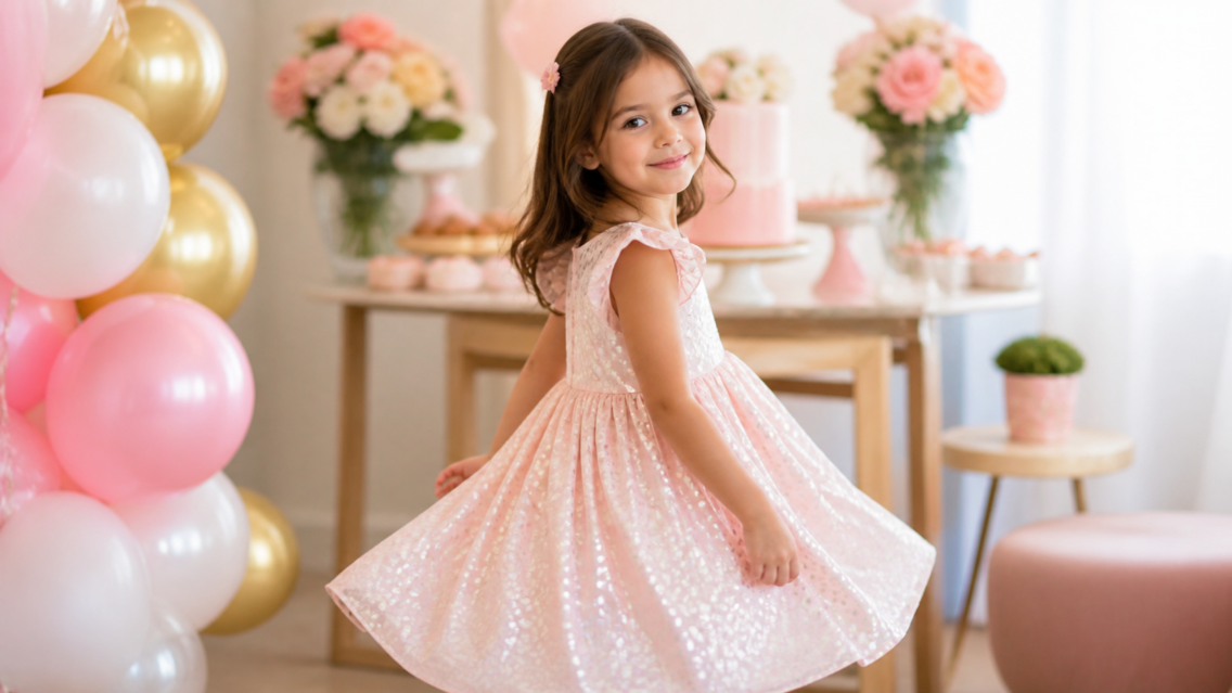 Look infantil feminino para aniversário no Vila Rosa, Goiânia: ideias com conforto