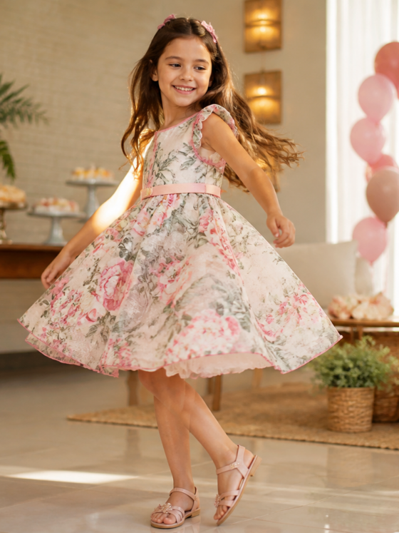 Moda infantil feminina no Chácara São Pedro, Aparecida de Goiânia: vestidos e looks para ocasiões especiais