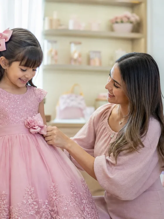 Moda infantil feminina no Jardim Bela Vista, Aparecida de Goiânia: vestidos e looks para ocasiões especiais