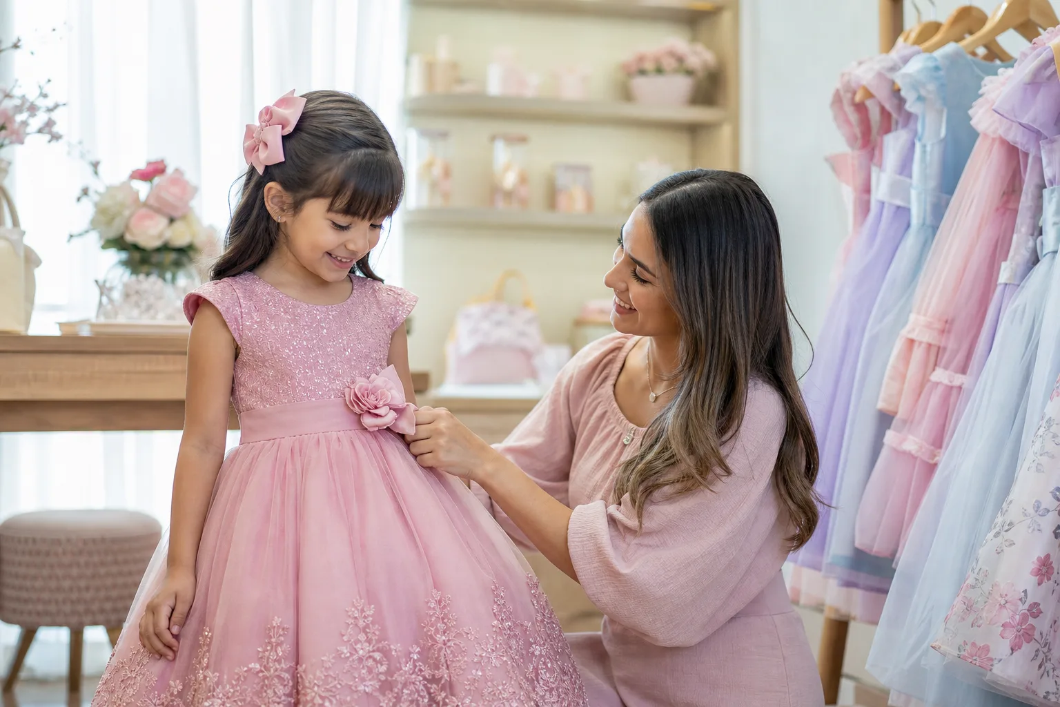 Moda infantil feminina no Jardim Bela Vista, Aparecida de Goiânia: vestidos e looks para ocasiões especiais