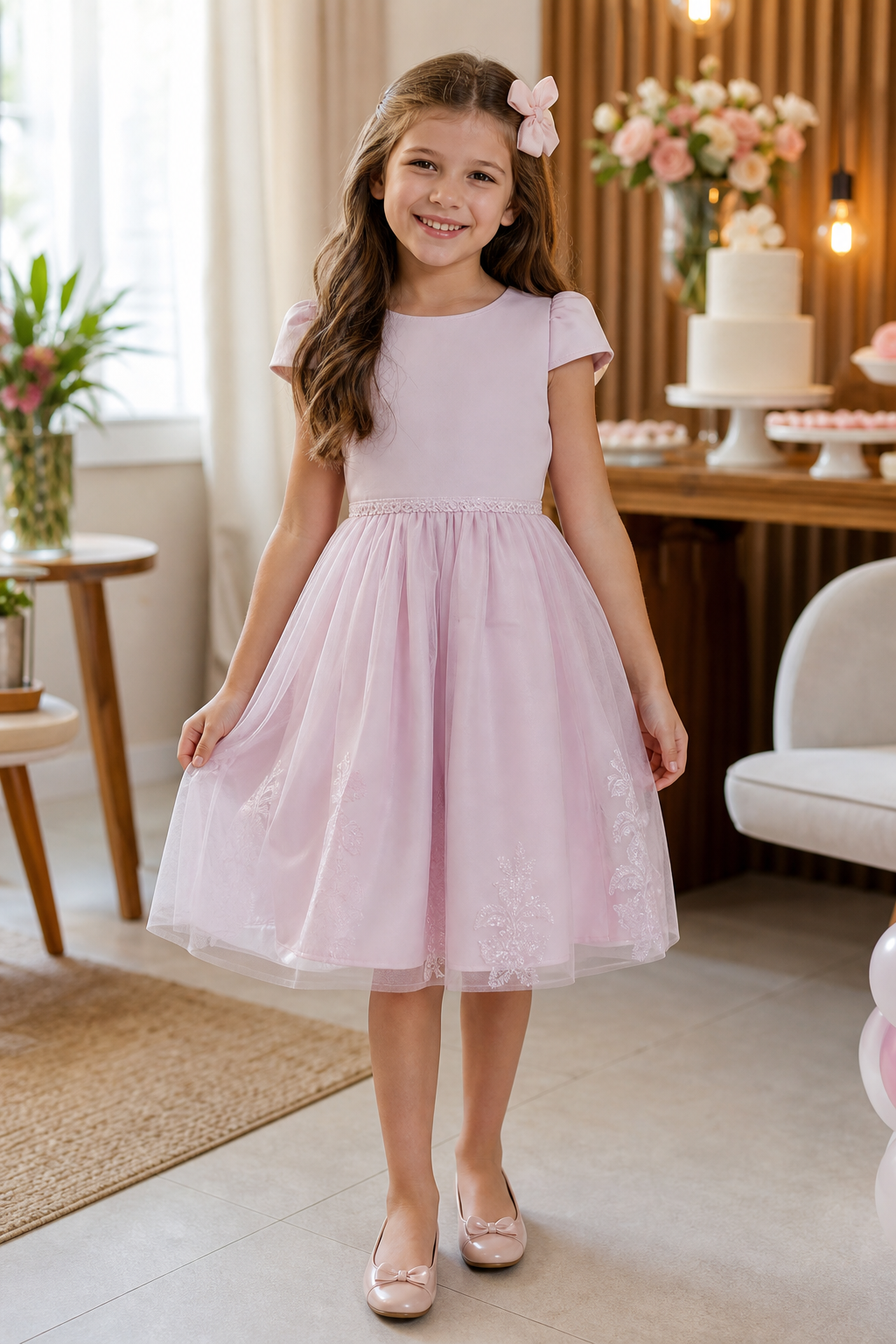 Moda infantil feminina no Parque Real, Aparecida de Goiânia: vestidos e looks para ocasiões especiais