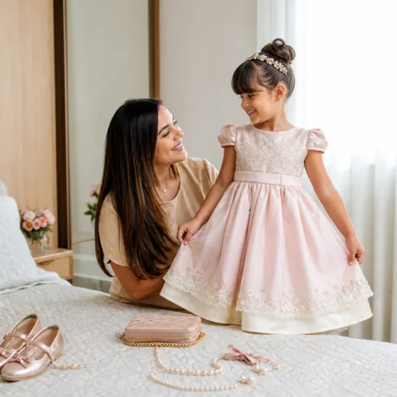 Moda infantil feminina no Jardim Riviera, Aparecida de Goiânia: vestidos e looks para ocasiões especiais