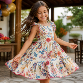Conjunto infantil feminino para passeio em Leopoldo de Bulhões: conforto e combinações