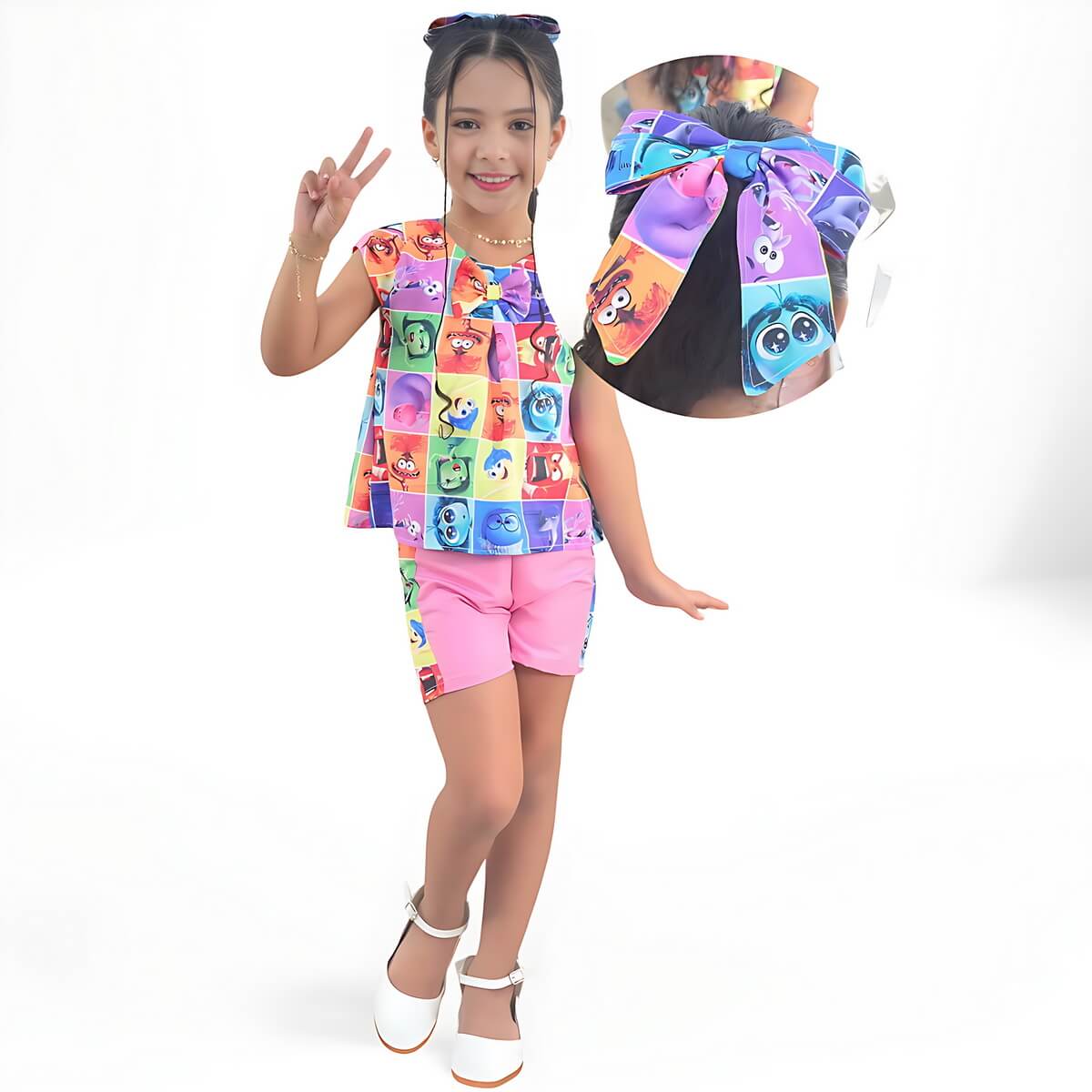 Conjunto infantil vendido na Moderna Meninas