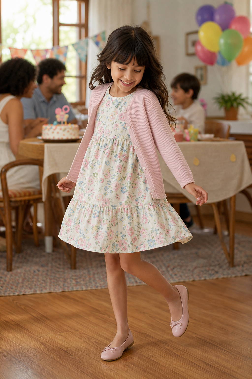 Roupa infantil para aniversário com almoço em família: conforto e fotos bonitas