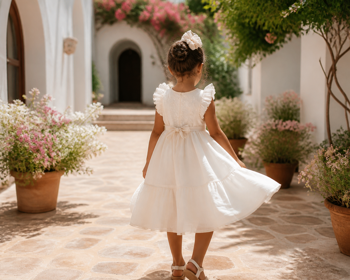 Roupa infantil para batizado no verão: como escolher com conforto