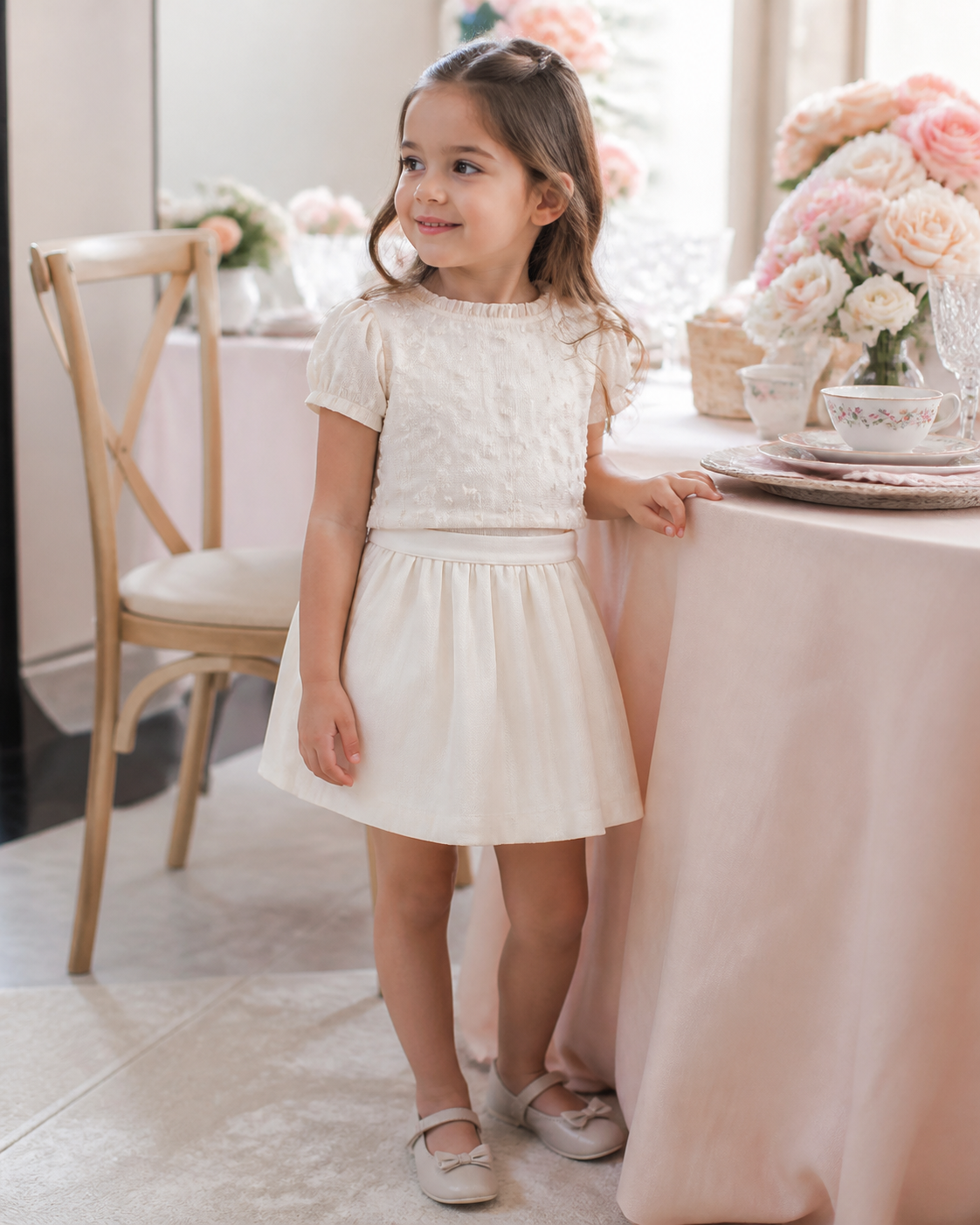 Roupa infantil para chá de bebê ou encontro familiar: delicadeza sem desconforto