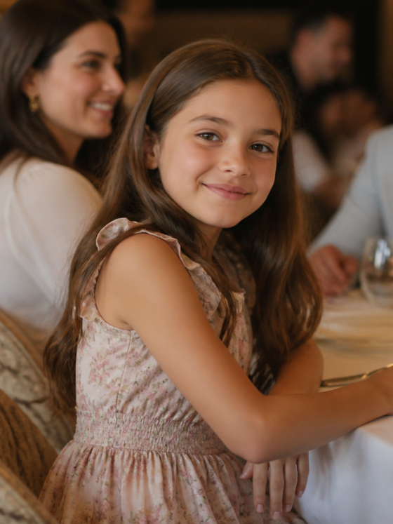 Roupa infantil para jantar em restaurante: conforto, elegância e movimento