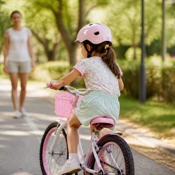 Roupa infantil para passeio de bicicleta: conforto, movimento e segurança