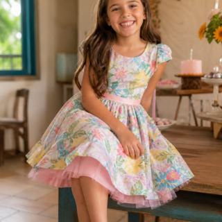 Conjunto infantil feminino para passeio em Itauçu: conforto e combinações