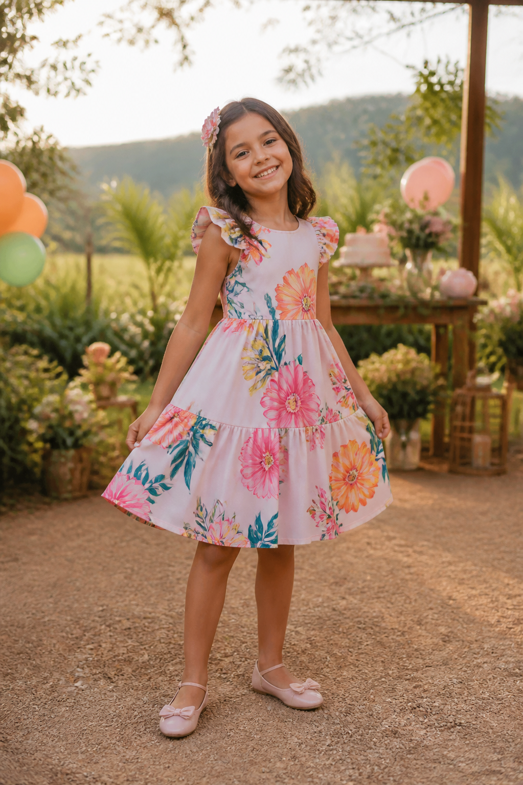 Vestido infantil para aniversário em Corumbá de Goiás: modelos, conforto e combinação para a ocasião