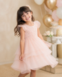 Vestido infantil para ensaio
