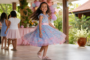 Vestido infantil para festa em Campo Alegre de Goiás: conforto, tamanhos e escolha do modelo
