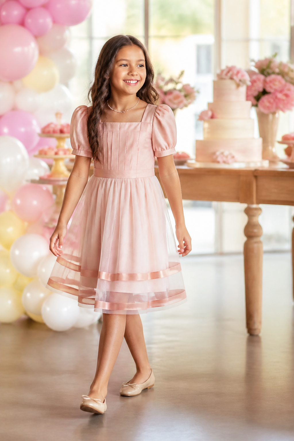 Vestido infantil para festa em Cezarina: conforto, tamanhos e escolha do modelo