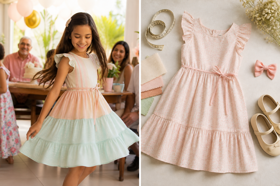 Vestido infantil para festa no Conjunto Cruzeiro do Sul, Aparecida de Goiânia: guia para escolher com carinho