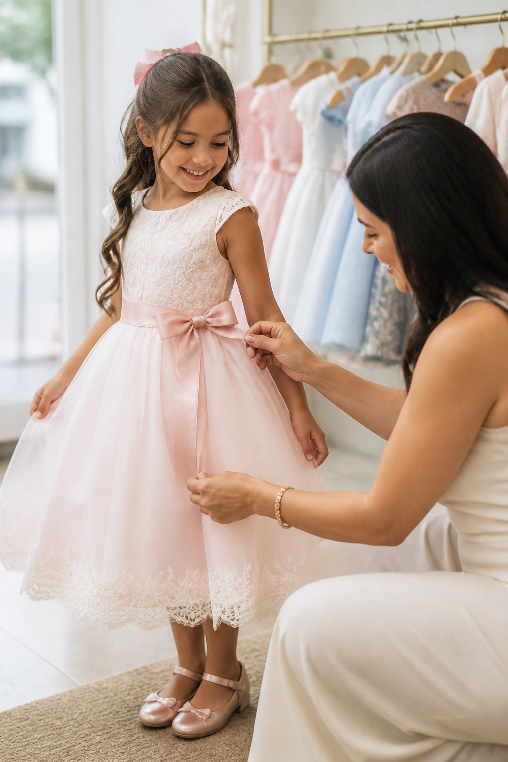 Vestido infantil para festa em Iaciara: como escolher modelo, conforto e tamanho