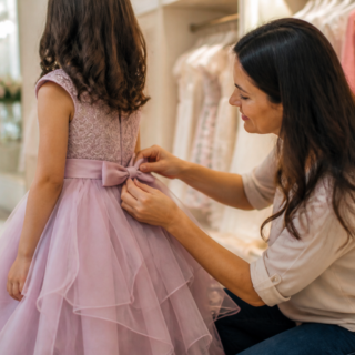 Moda infantil feminina no Parque Hayala, Aparecida de Goiânia: vestidos e looks para ocasiões especiais