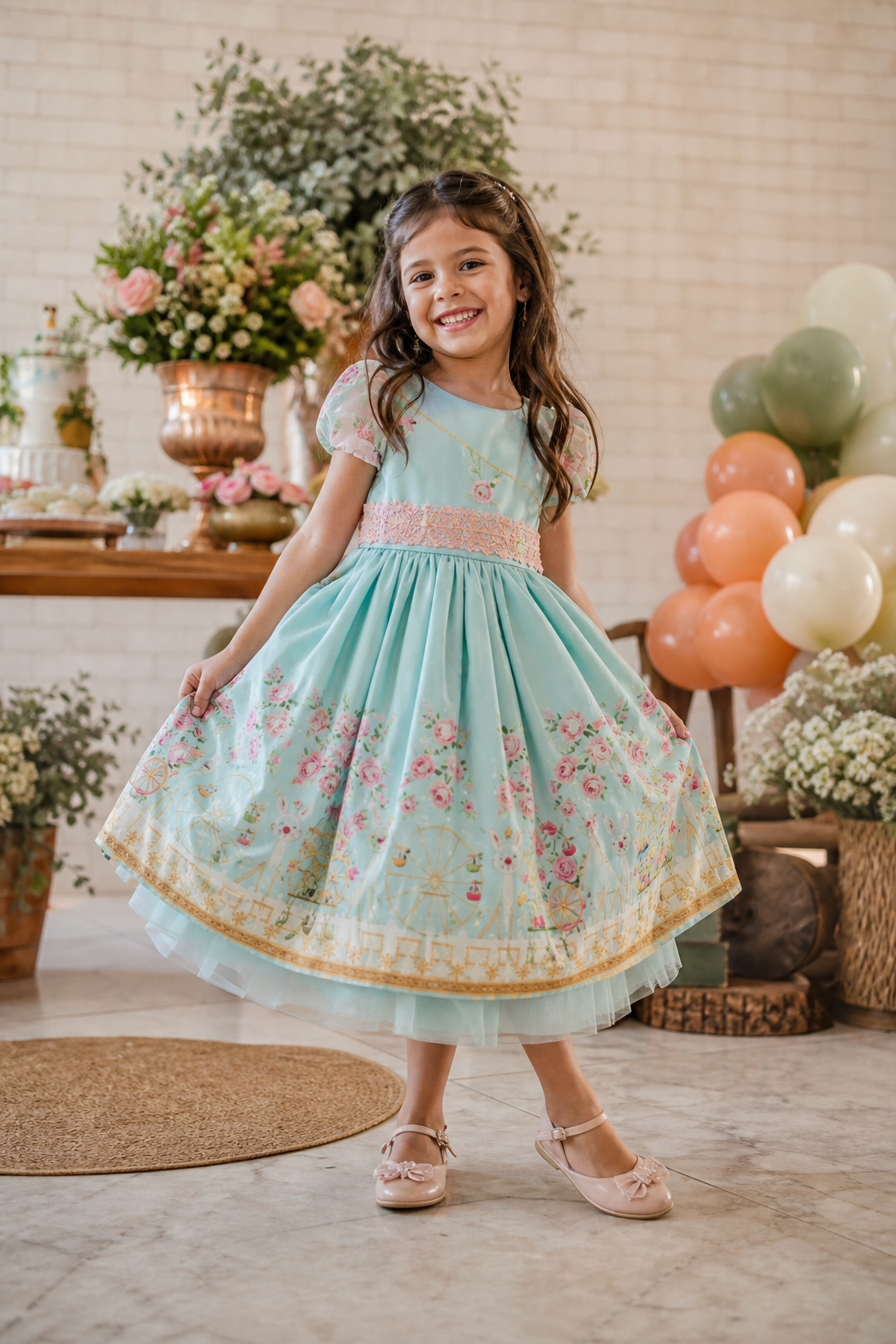 Vestido infantil para festa em Mambaí: conforto, tamanho e escolha do modelo
