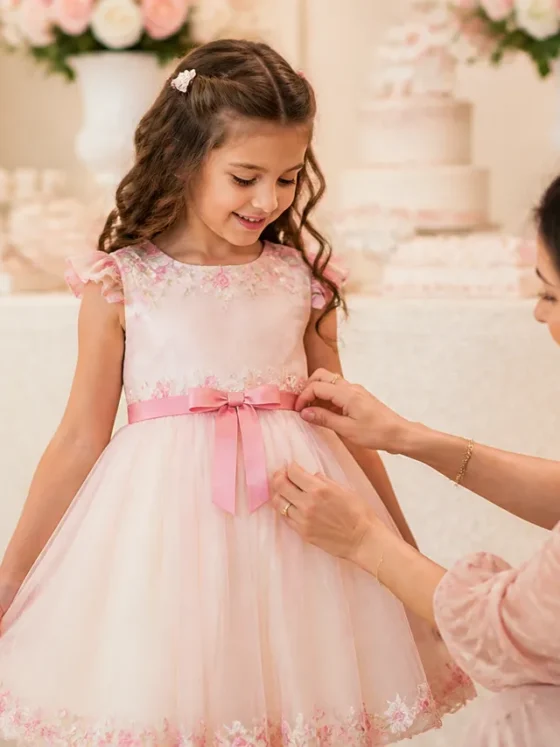Vestido infantil para festa em Rialma: como escolher um look confortável e bonito
