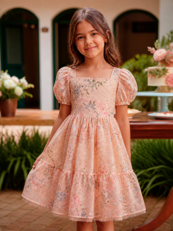 Vestido infantil para festa em Santo Antônio de Goiás: conforto, tamanhos e escolha do modelo