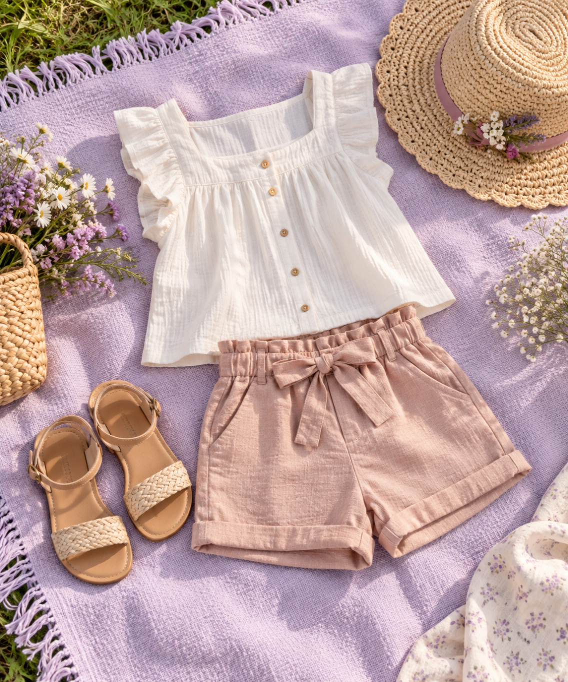 Conjunto infantil feminino para passeio: como escolher conforto e combinações