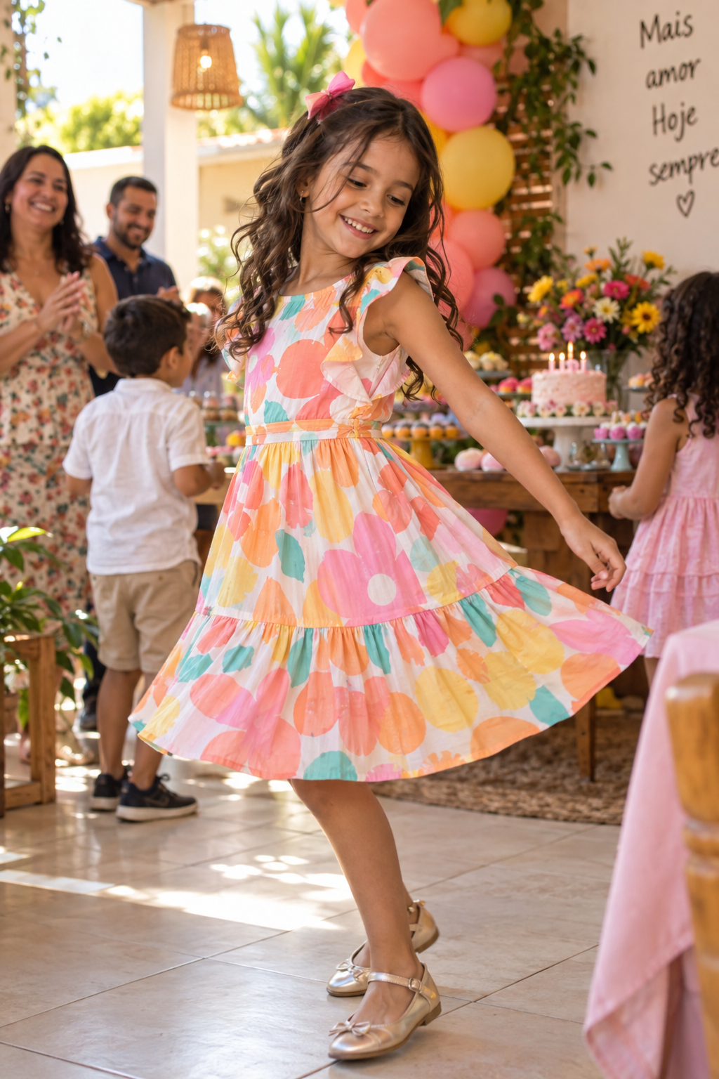 Look infantil feminino para aniversário no Setor Mansões Bernardo Sayão, Aparecida de Goiânia: ideias com conforto
