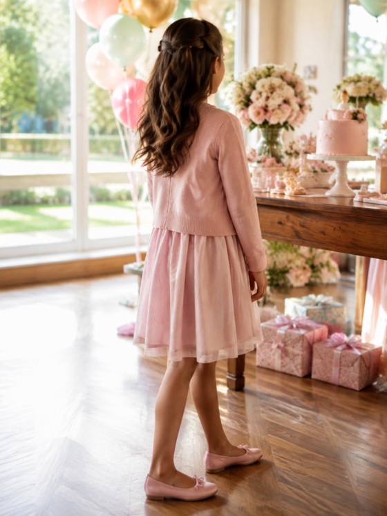 Look infantil feminino para aniversário no Setor Bueno Norte, Goiânia: ideias com conforto
