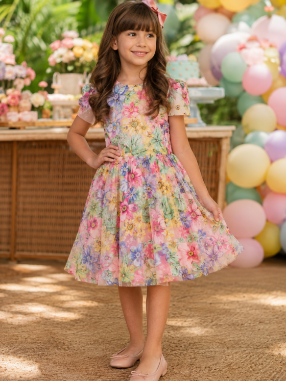 Look infantil feminino para aniversário no Setor São José, Goiânia: ideias com conforto