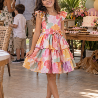 Look infantil feminino para aniversário no Expansul, Aparecida de Goiânia: ideias com conforto