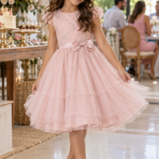 Look infantil feminino para aniversário no Parque Atheneu, Goiânia: como escolher com conforto