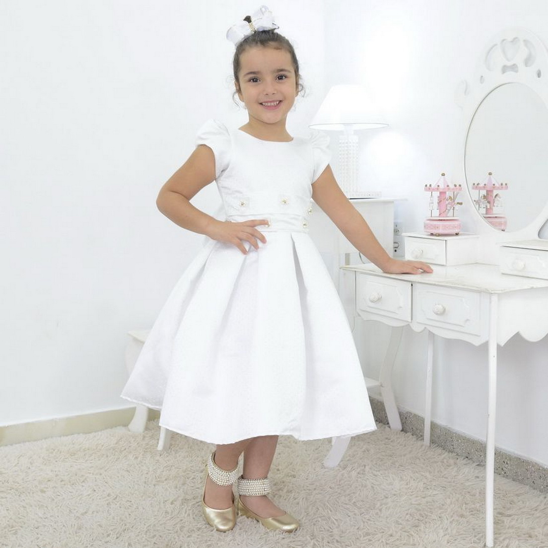 Moda infantil feminina no Setor Alto da Glória, Goiânia: vestidos e looks para ocasiões especiais