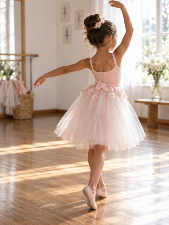 Roupa infantil para apresentação de dança: conforto e movimento