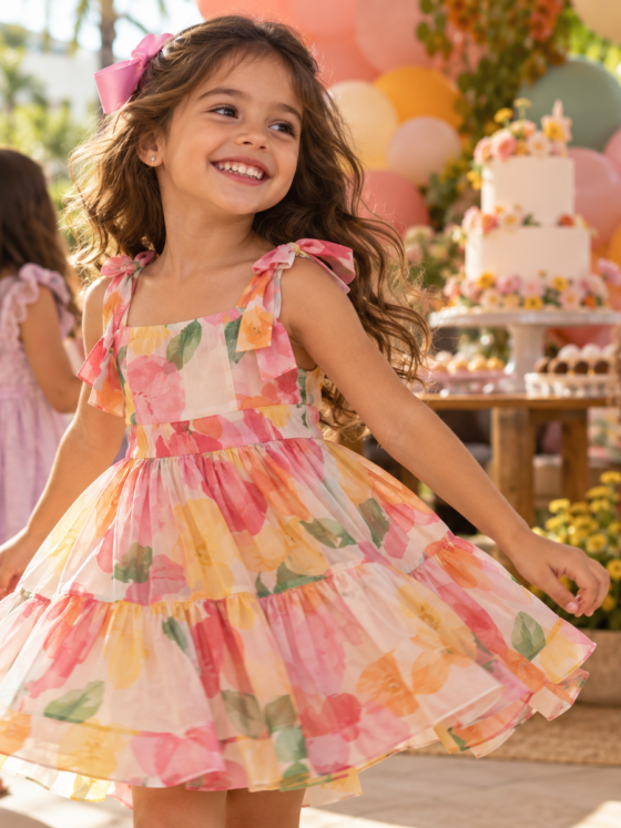 Vestido infantil para festa no Jardim das Acácias, Goiânia: guia para escolher com carinho