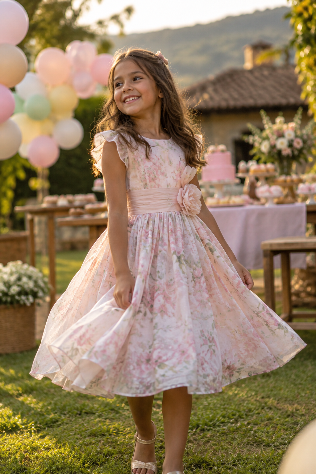 Vestido infantil para aniversário em Estrela do Norte: temas, conforto e tamanhos