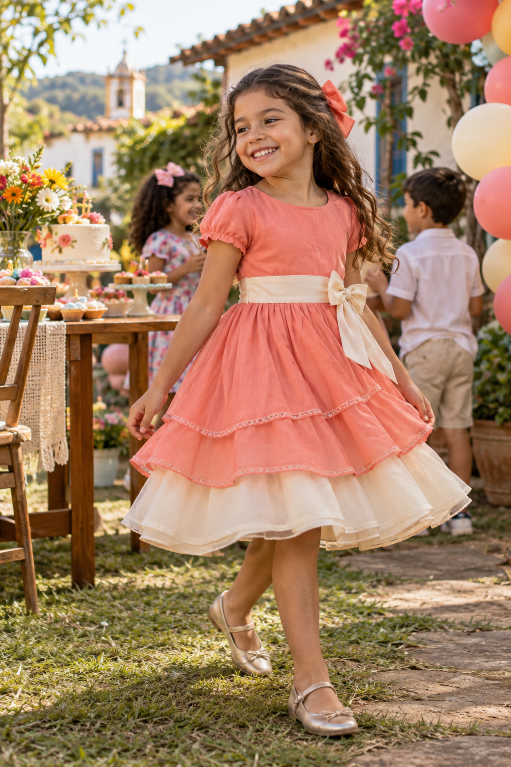 Vestido infantil para aniversário em Gouvelândia: guia de escolha