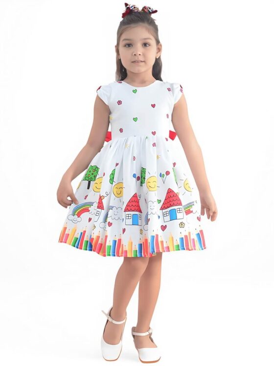 Vestido infantil para festa em Araçu: conforto, tecido e escolha por idade