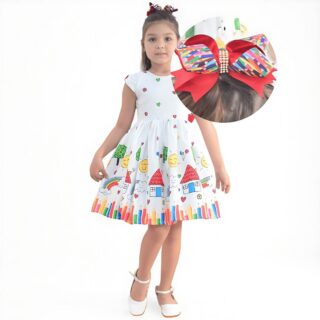 Conjunto infantil feminino para passeio em Novo Brasil: conforto e combinações