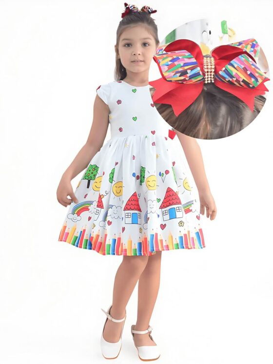 Vestido infantil para festa em Cristianópolis: conforto, tecido e escolha por idade