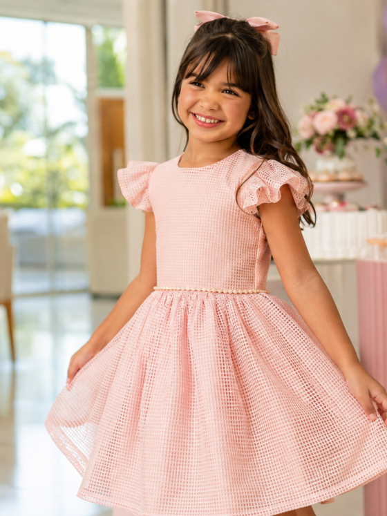 Vestido infantil para festa em Itarumã: como escolher com conforto