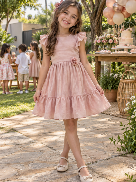 Vestido infantil para festa no Jardim Goiás Oeste, Goiânia: como escolher um look confortável