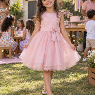Look infantil feminino para aniversário no Expansul, Aparecida de Goiânia: ideias com conforto