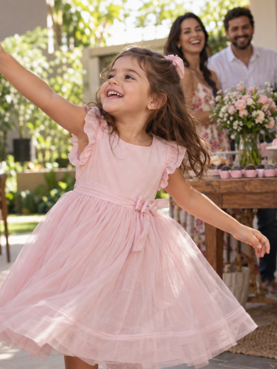Vestido infantil para festa no Parque Oeste Industrial, Goiânia: guia para escolher com carinho