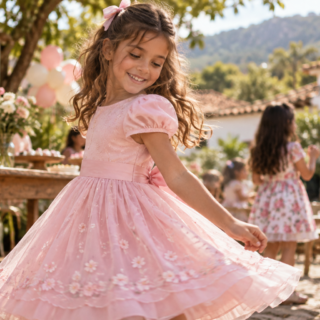 Conjunto Infantil Feminino para Passeio em Água Fria de Goiás