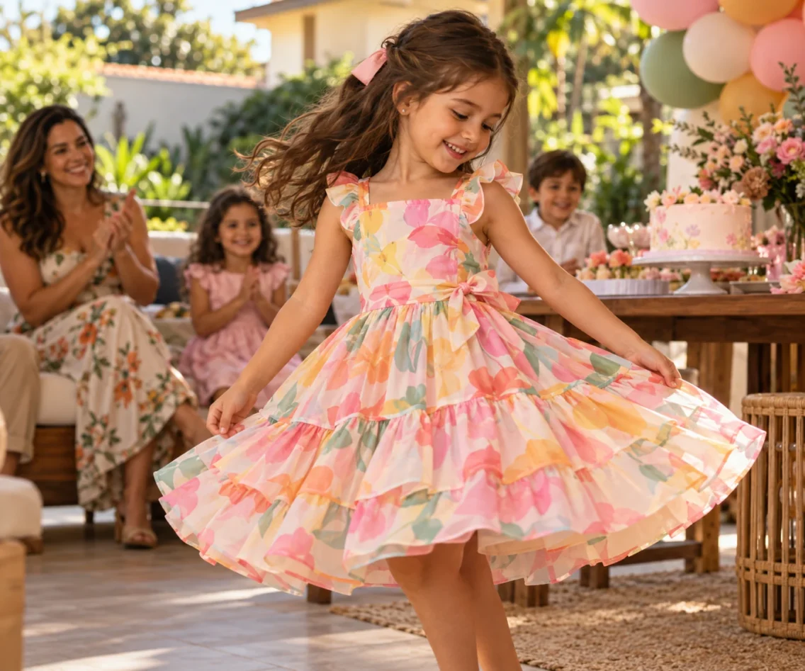 Look infantil feminino para aniversário no Jardim Guanabara IV, Goiânia: ideias com conforto